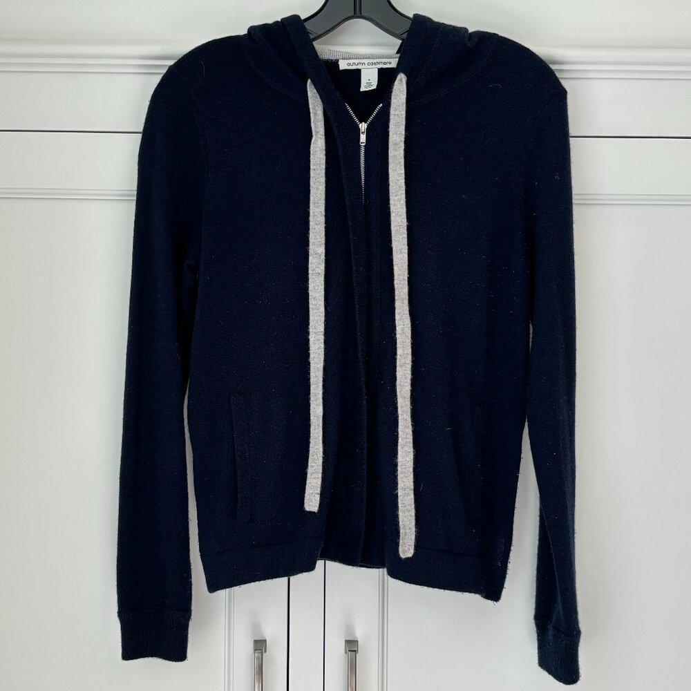 Autumn Cashmere Zip-Up Sweater